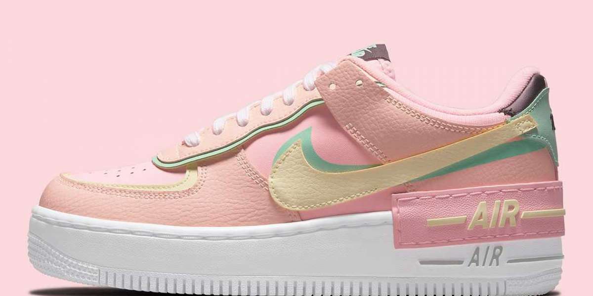 CU8591-601 Nike Wmns Air Force 1 Shadow "Arctic Punch" is on sale