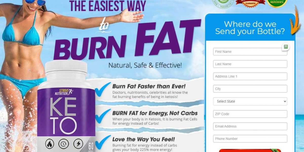 Strive Nutrition Keto Burn Fat For Energy