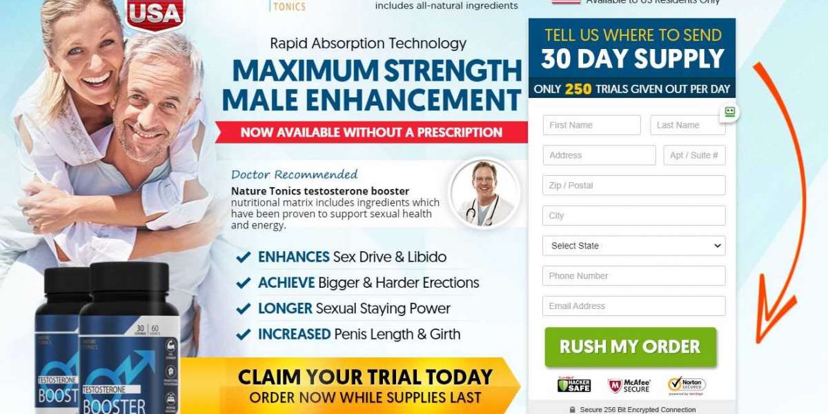 Nature Tonics Testosterone Boosters | Nature Tonics Male Enhancement Reviews, Benefits, Side Effect & Work!