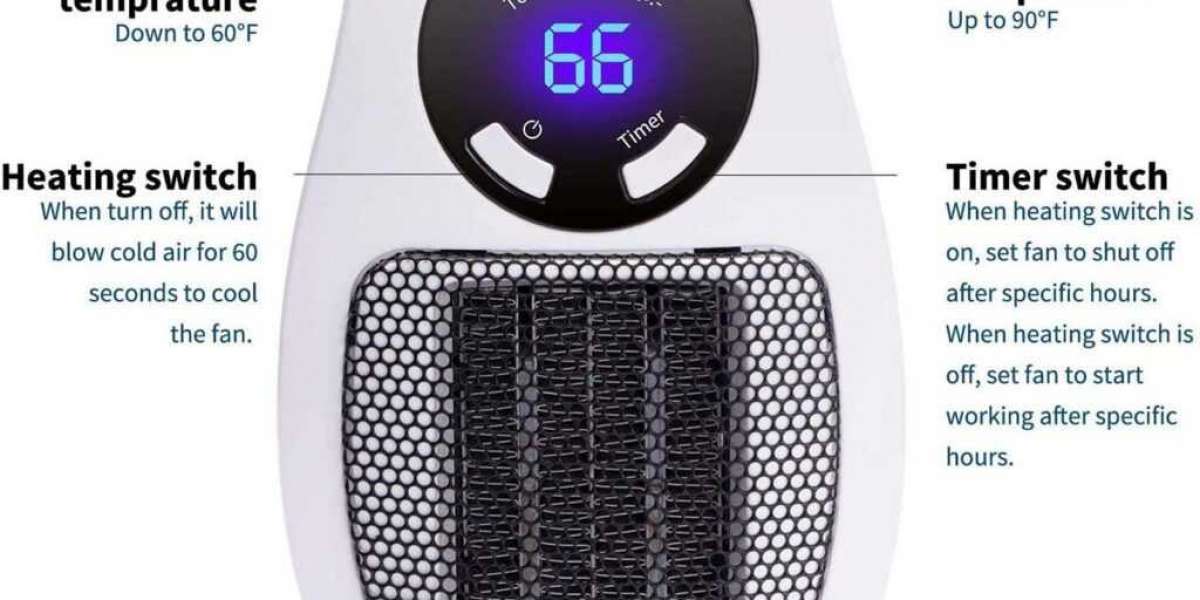 Heats the room in just two minutes