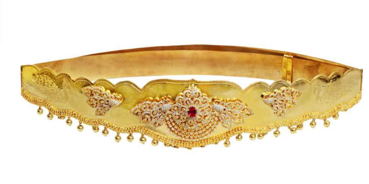 latest gold vaddanam designs