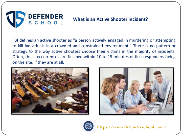 What is an Active Shooter Incident | edocr