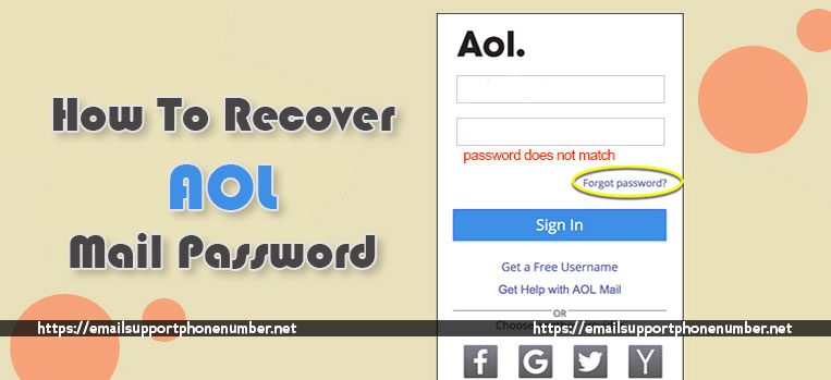 How To Recover AOL Mail Password