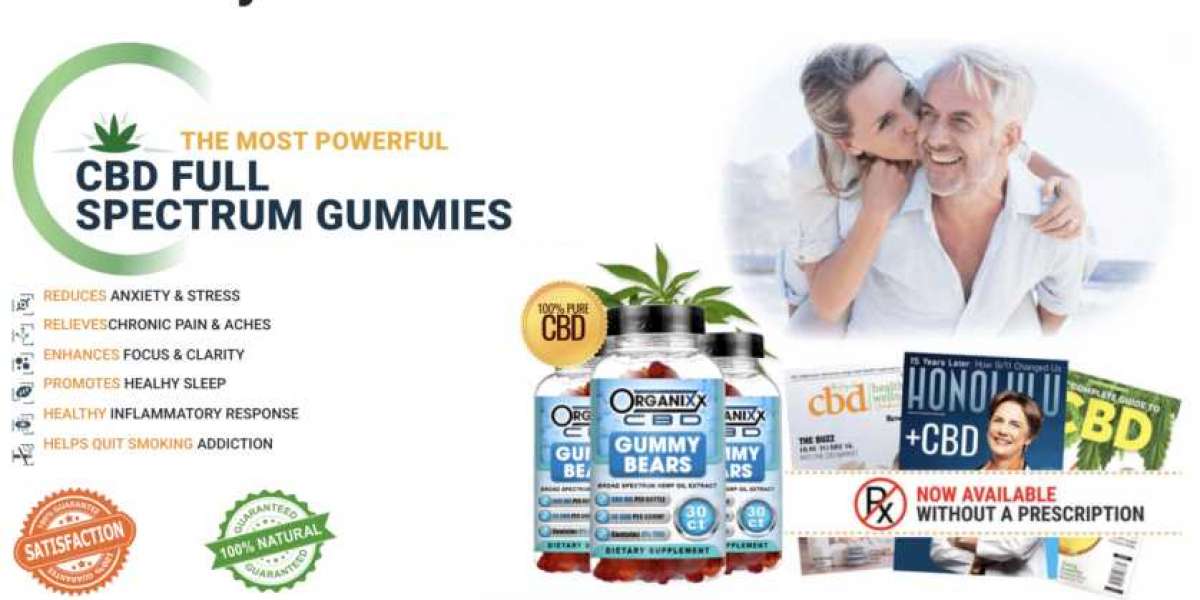 You get better movement and mobility by Organixx CBD Gummies