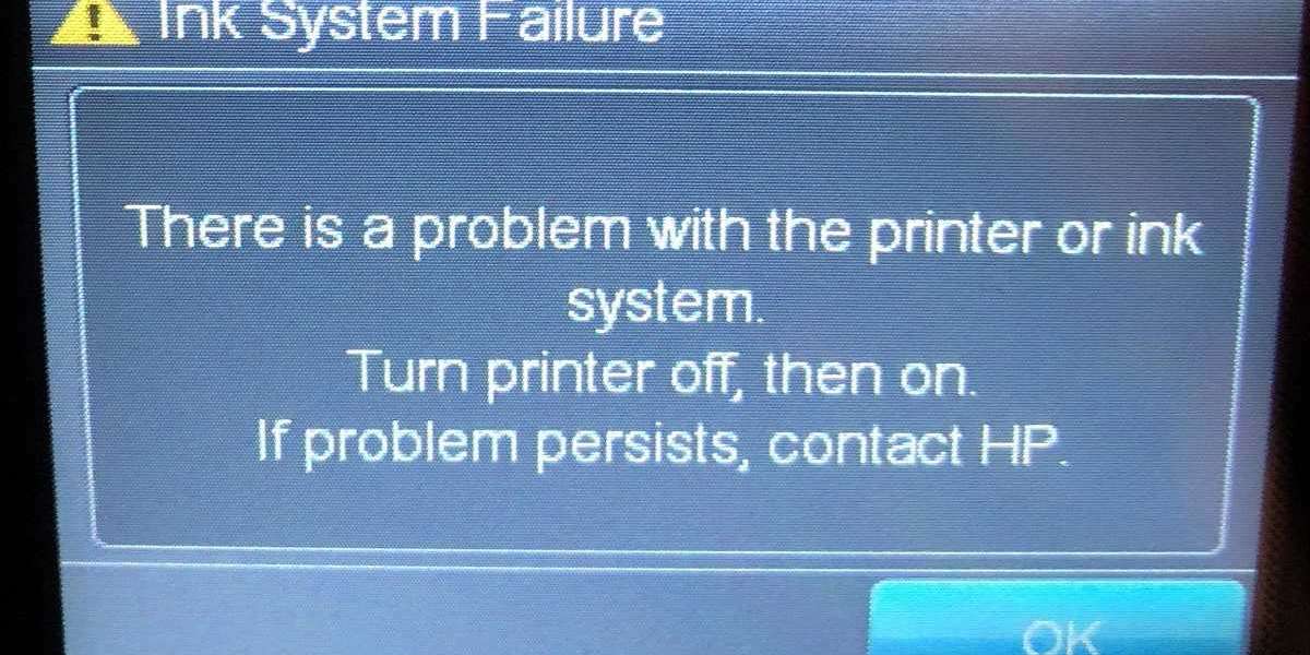 HP Printer Ink System Failure Always- How to Fix?