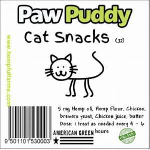 HEMP TREATS - Cat Snacks  5mg per treat | The-Hemptress Quality Products
