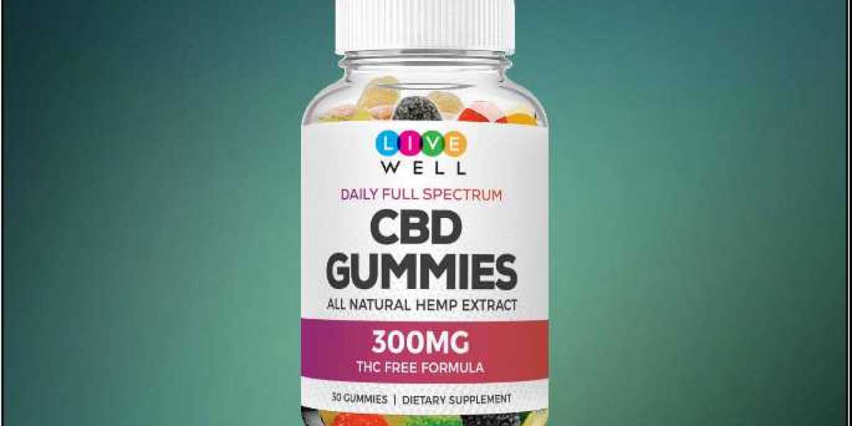 Which components are used in Live Well CBD Gummies?