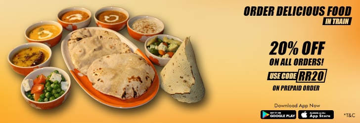 IRCTC E-Catering Order Varieties of Food for Train Journey | RailRestro