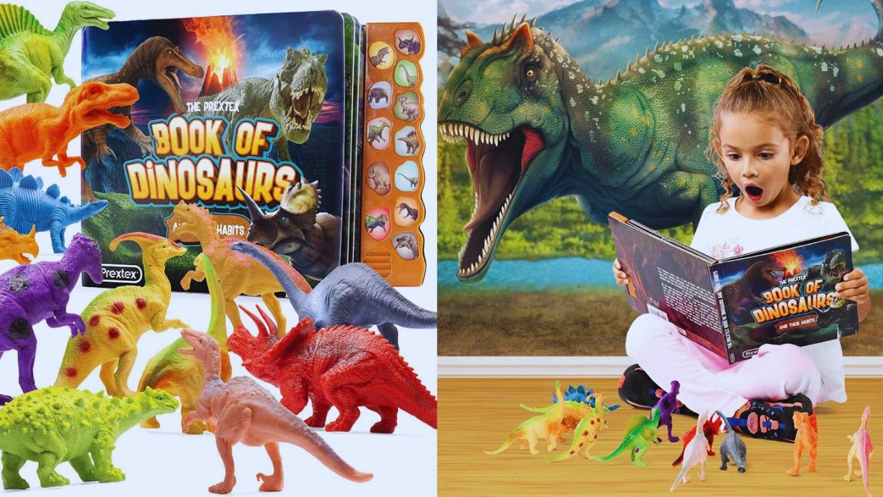 Dinosaur Story Books and Toys for Early Year Children