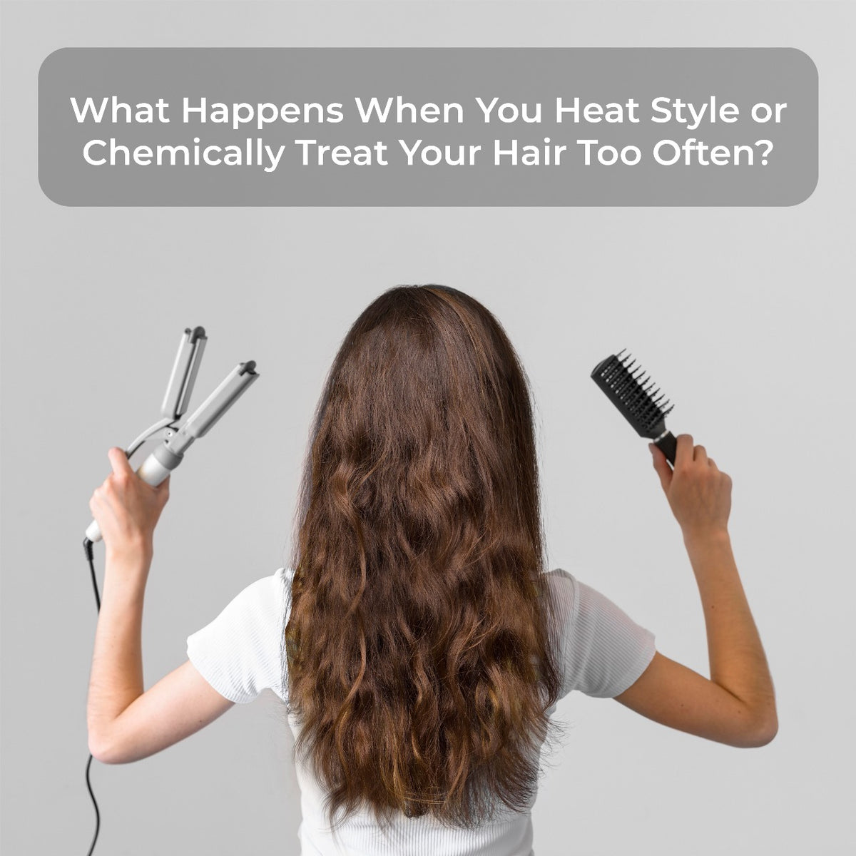 What Happens When You Heat Style or Chemically Treat Your Hair Too Often?