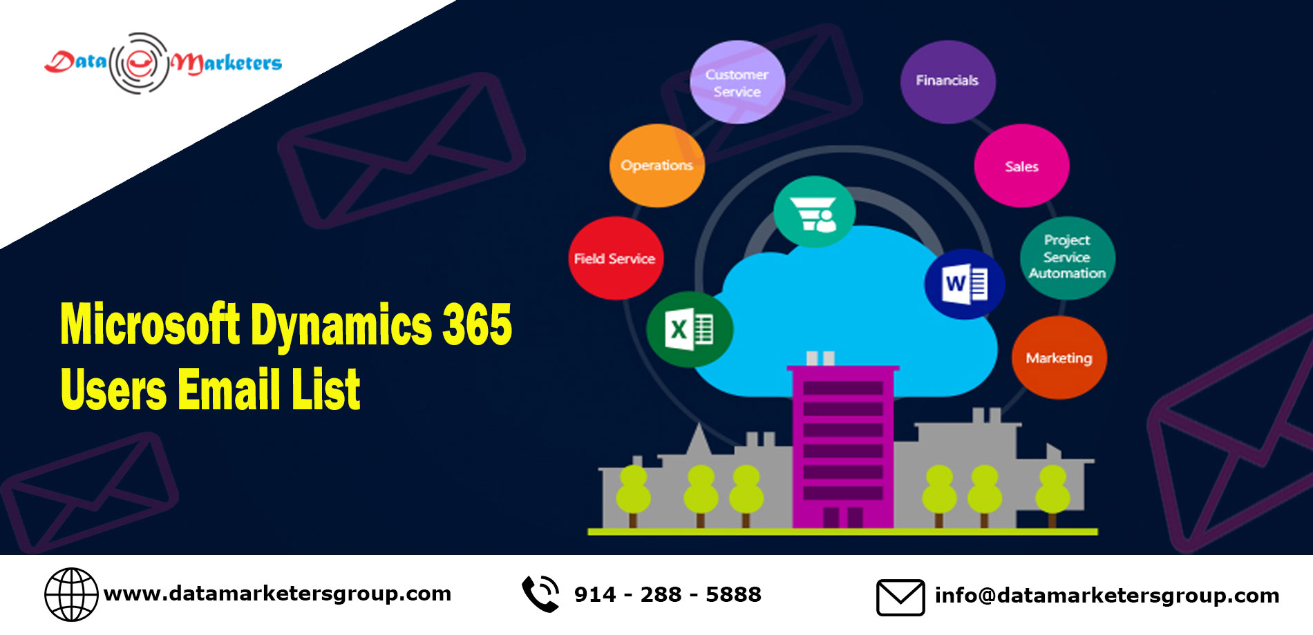 Microsoft Dynamics 365 Users Email List | Data Marketers Group