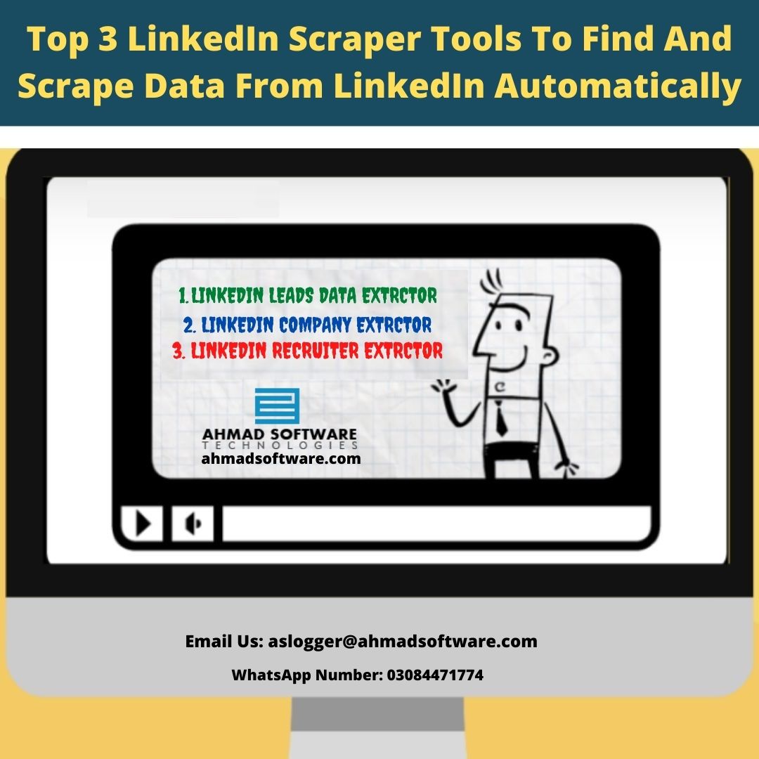 What Are The Best LinkedIn Data Scraper Tools For Startups And Big Firms? - Digital Marketing Material