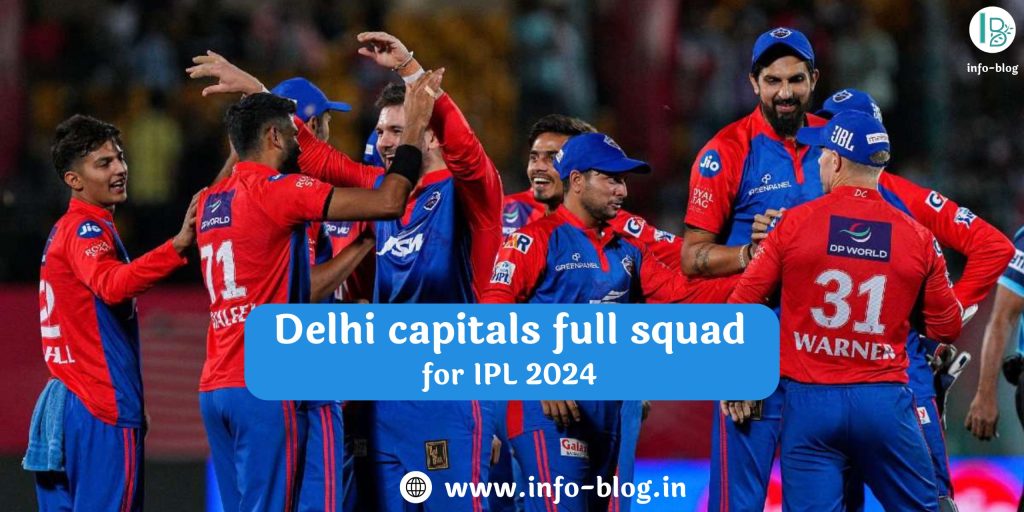 Delhi Capitals Full Squad in IPL 2024 | All Players Information. - INFO-BLOG