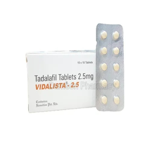 Vidalista 2.5mg Tadalafil Tablet: Uses | Substitute | Overview
